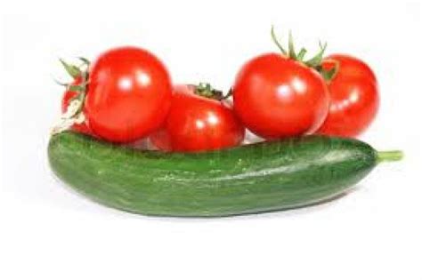 Cuke & Tomato Salad | Just A Pinch Recipes