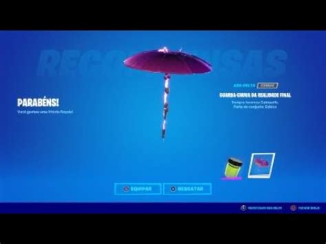 Fortnite guarda chuva da vitória temporada 8 capítulo 2 YouTube