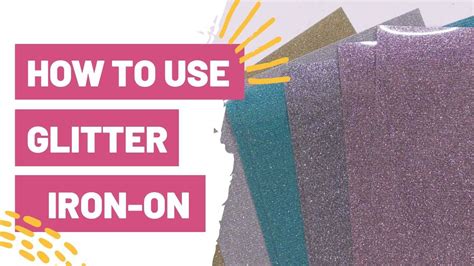 How To Use Glitter Iron On With Your Cricut Artofit