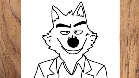 How To Draw Mr Wolf From The Bad Guys Youtube