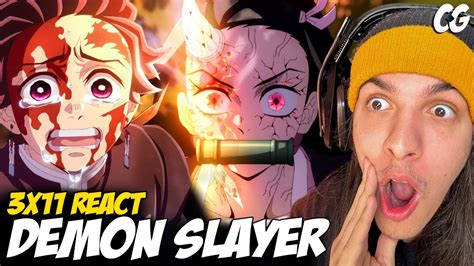 Sacrif Cio Da Nezuko Tanjiro Vs Hantengu React Demon Slayer Ep