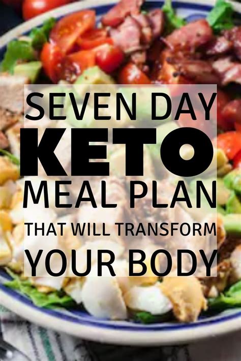 Seven Day Keto Meal Plan