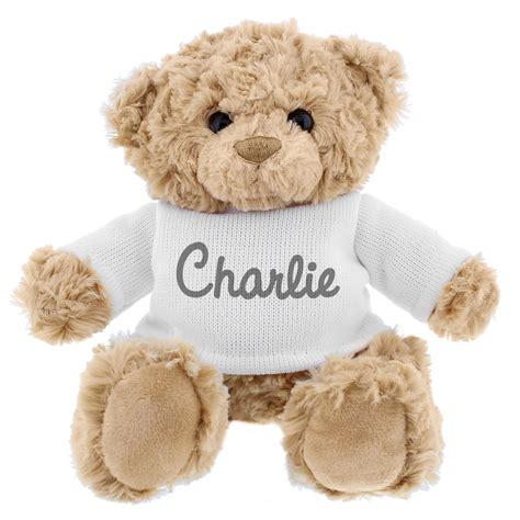 Personalised Name Only Teddy Bear Personalised Plush Toys