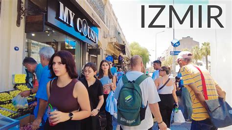 4K Virtual Walking Tour of İzmir Konak From Kemeraltı Bazaar to