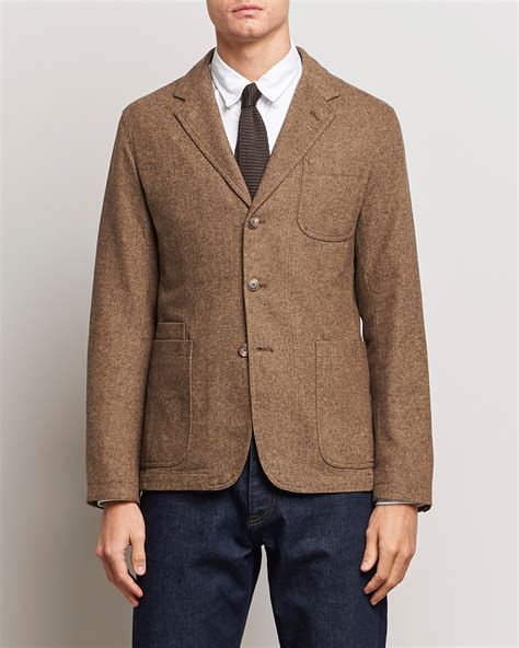 Polo Ralph Lauren Classic Herringbone Sportcoat Brown Tan Acheter Polo Ra