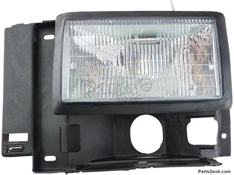 90 1990 Ford Ranger Headlight Assembly Body Electrical Action Crash Diy Solutions Dorman