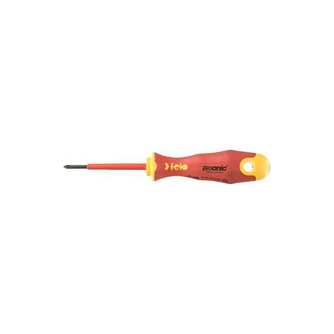 Felo 41400190 Destornillador Aislado VDE Felo Ergonic PH0x60 Mm