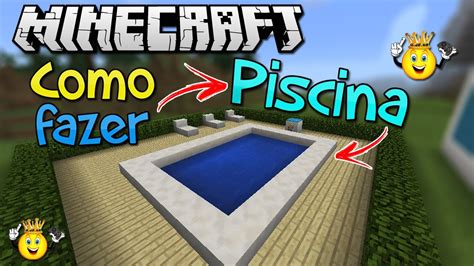 Como Fazer Piscina Autom Tica Minecraft Pe Pc Ps Xbox Youtube