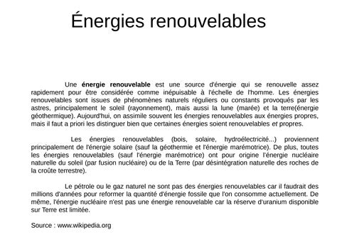 Solution Les Nergies Renouvelables Expos Studypool