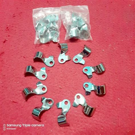 Jual Klem Kleman Clamp Penjepit Selang Rem Depan Bagian Segitiga Bawah