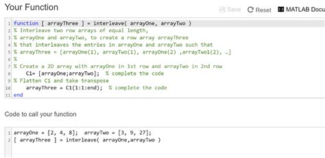 Solved Interleave Advanced Modify The Function Interleave Chegg