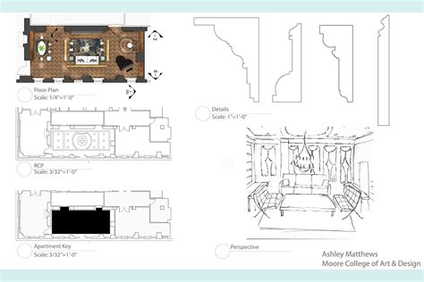 Historic Preservation: Barclay Living Room on Behance