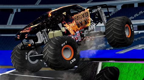 20 Truck MTN Arlington Freestyle BeamNG Drive Monster Jam YouTube