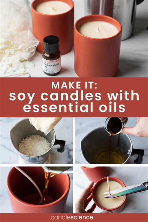 How To Make Soy Candles With Essential Oils Essential Oil Candles Diy