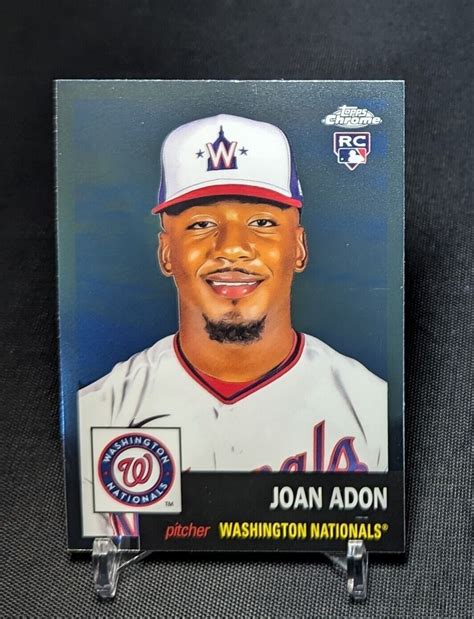 Joan Adon Rookie RC 2022 Topps Chrome Platinum Anniversary Card 207