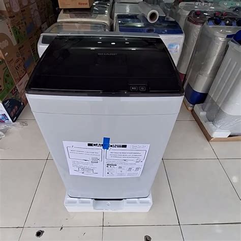 Mesin Cuci 1 Tabung SHARP ESM 7000 PGG 7KG AUTO TUB CLEAN Zero Presure