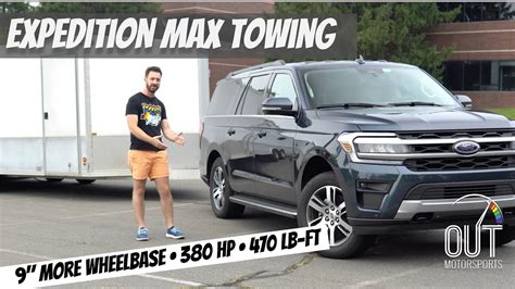 Ford Expedition Max Towing Review Wheelbase Helps With Enclosed