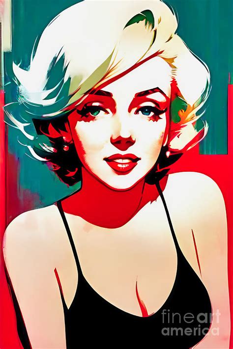 Marilyn Monroe I Digital Art By Munir Alawi Fine Art America