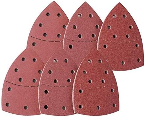 SKIL 5 Pack Octo Sandpaper 60 80 120 Grit Variety 73110 Sandpaper