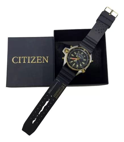 Relogio Citizen Serie Ouro Aqualand De Luxo Masculino Parcelamento