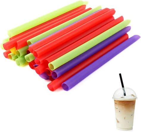 Plastic Straw Disposable Factory Price Plastic Color For Milk Tea Drink Bar Straw China