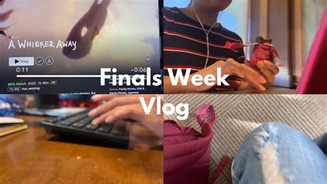 Finals Week Vlog Fall Youtube