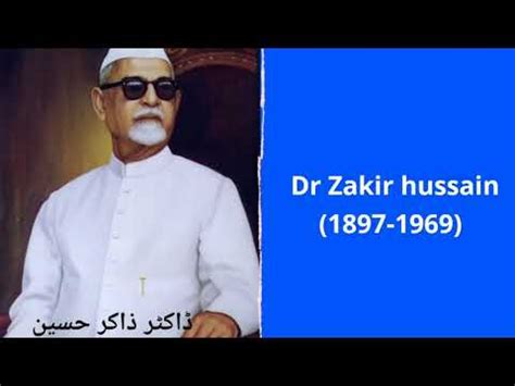 Dr Zakir Hussain Biography Youtube