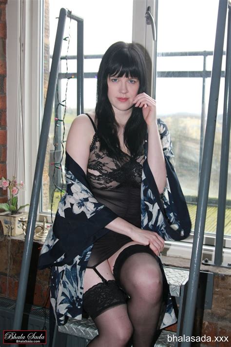 Nothing Makes This Girl Happier Than Posing In Black Lingerie Photos