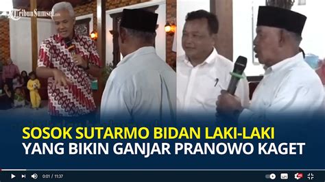 Viral Sosok Sutarmo Bidan Laki Laki Yang Bikin Ganjar Pranowo Kaget Ada