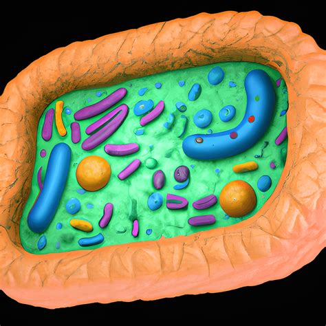 Cell Wall in Bacteria Structure · Creative Fabrica