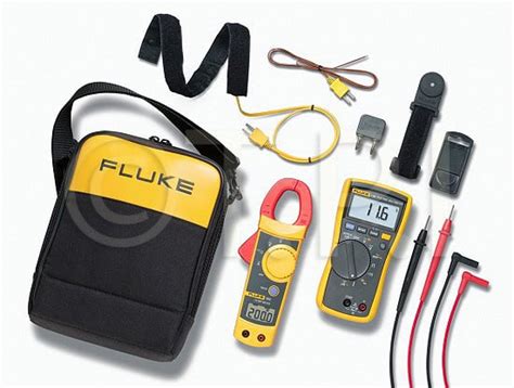 Fluke 116322 Hvac True Rms Multimeter And Clamp Meter Combo Kit