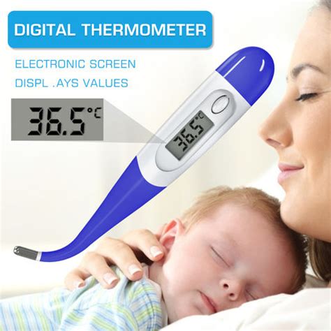 Oral Armpit Flexible Probe Digital Thermometer Digital Thermometer