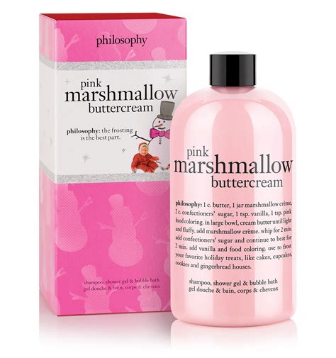 Philosophy Shampoo Shower Gel And Bubble Bathpink Marshmallow