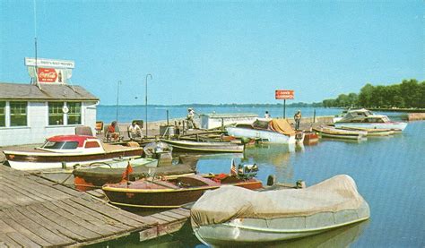 Vintage Travel Postcards: Indian Lake, Ohio