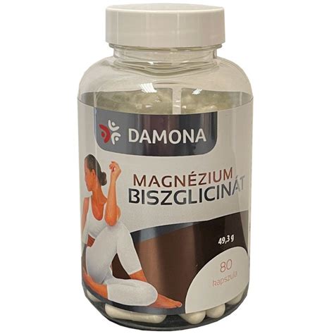 Damona Magnézium Biszglicinát kapszula 80db EgészségPatika webáruház