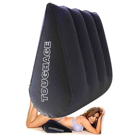 Toughage Inflatable Sex Pillow Triangle Wedge Love Aid Ramp Cushion