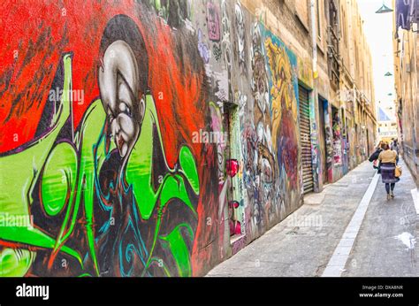 Graffiti Art In Melbourne Australia Stock Photo Alamy