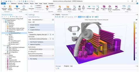 The COMSOL Multiphysics Model Builder Functionality