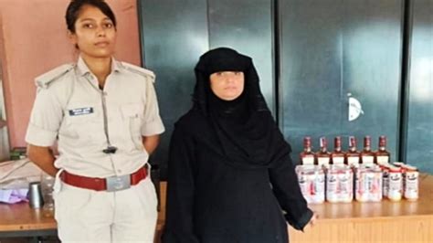 Bihar Woman Arrested For Smuggling Liquor Wearing Burqa In Nawada Was Bringing Consignment