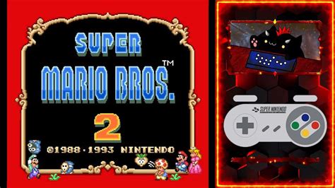 Super Mario Bros 2 Snes Playthrough Youtube