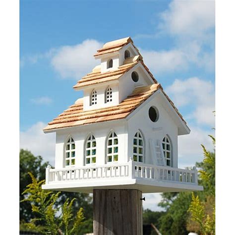 Home Bazaar Classic Series Chapel Bell 12 5 In X 10 In X 8 In Birdhouse