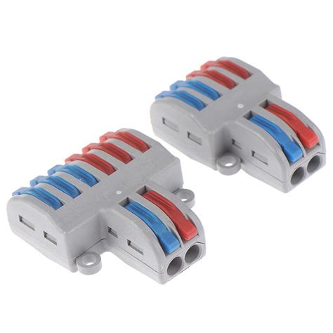 Cheap Spring Lever Terminal Block Electric Cable Wire Connector Pct 222 Spl 62 Spl Kq Joom