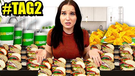 Wer Als Letztes Aufhört Subway Zu Essen Gewinnt 🥪😫 Celina Youtube