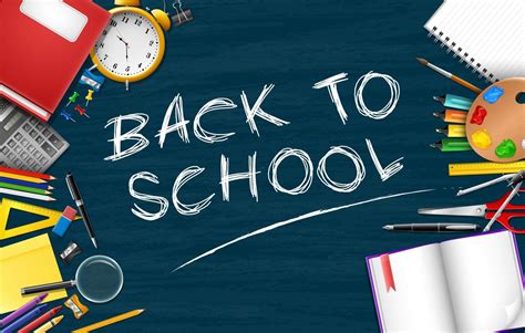 Back to school background 11155697 Vector Art at Vecteezy