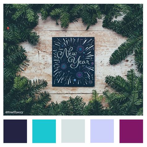 Happy New Year Color Palette — Free Theory