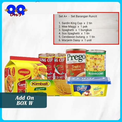 Add On Box W Quantity Item Pack Of Food Basket Set Bakul