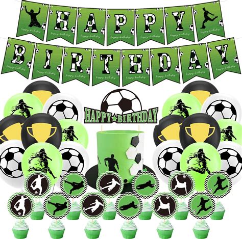 Soccer Party Decorations Supplies Soccer Birthday Party Supplies Soccer Balloons