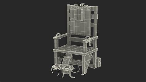 Tennessee Electric Chair 3D Model - TurboSquid 1722122