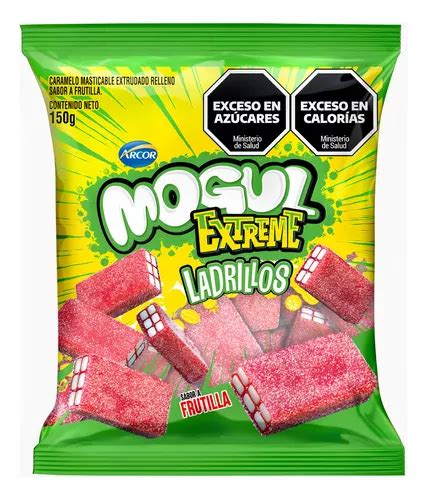 Gomitas Mogul Extreme Ladrillos Frutilla G Arcor Mercadolibre