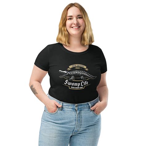 Swamp Life Short Sleeve Womans T Shirt Bayou Swamp Tours